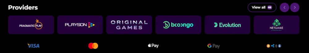 Principais provedores de software Spinmama e métodos de pagamento seguros aceitos